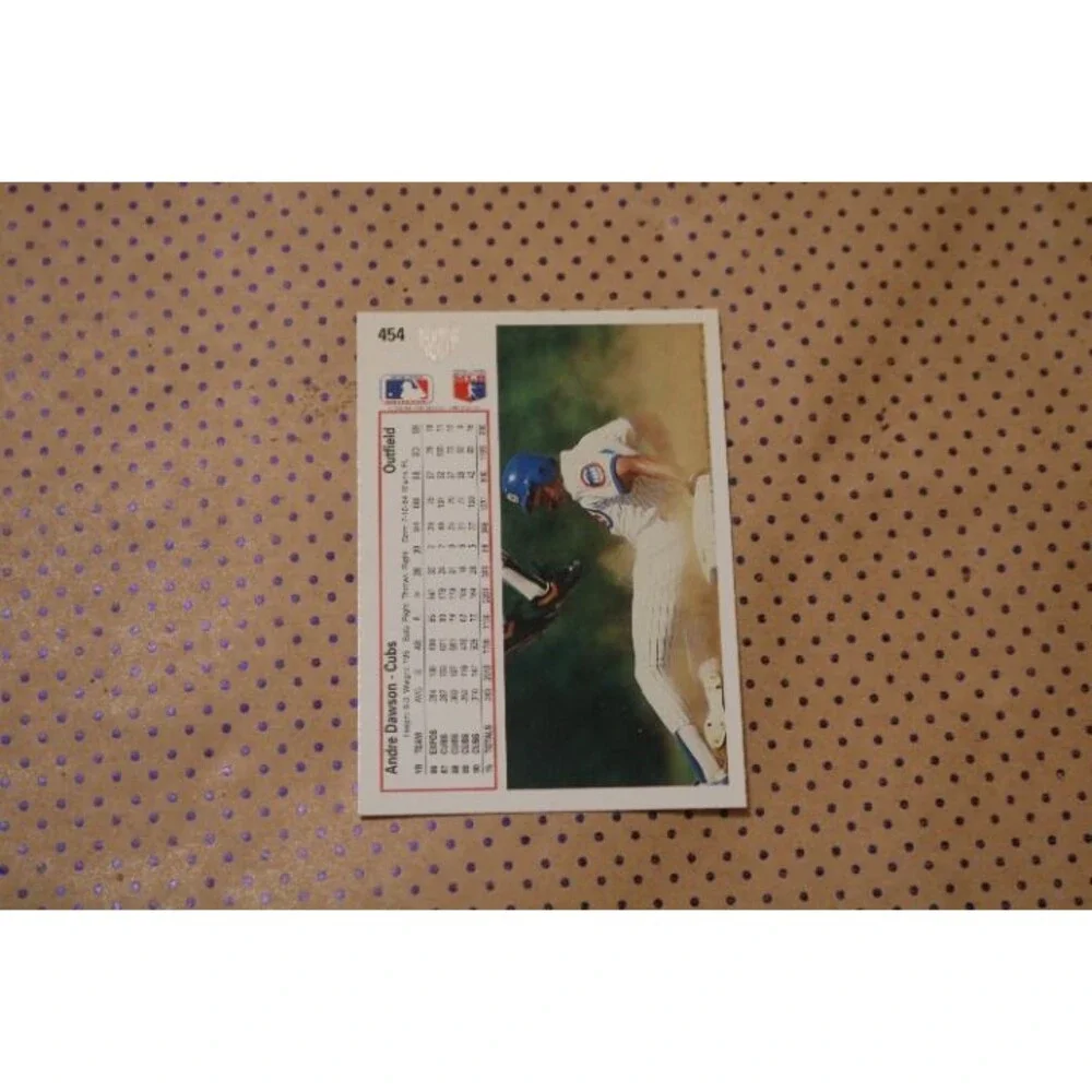 Andre Dawson #454 Baseball Card (1990)